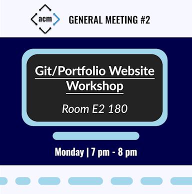  Git/personal portfolio website workshop