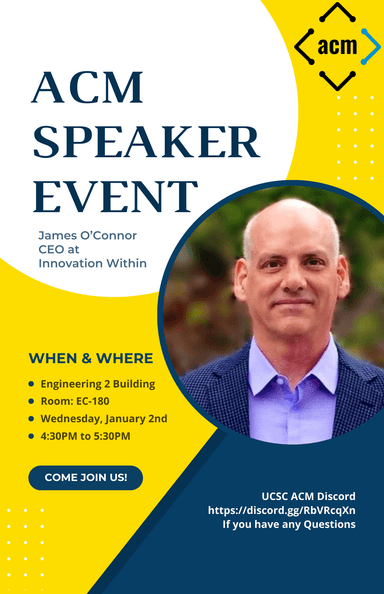 ACM Speaker Event