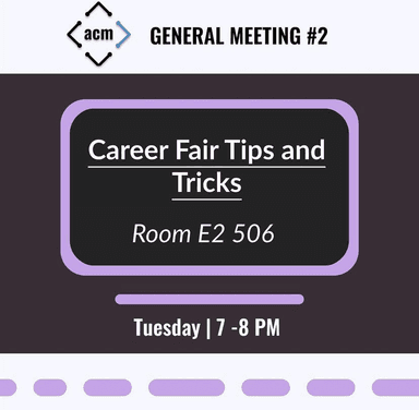 Career Fair Tips and Tricks